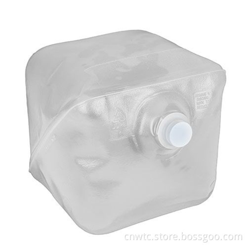5L and 10L Collapsible Plastic Cubitainers: Laboratory Disposables for Ultrasound Gel Storage